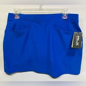 RLX Ralph Lauren 15" Performance Pleated Skort Skirt - Women’s Size M